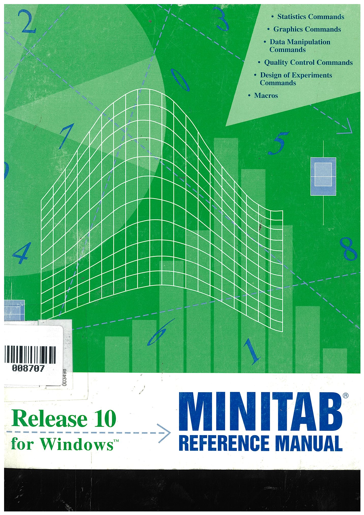 Minitab Reference Manual Release 10 for Windows