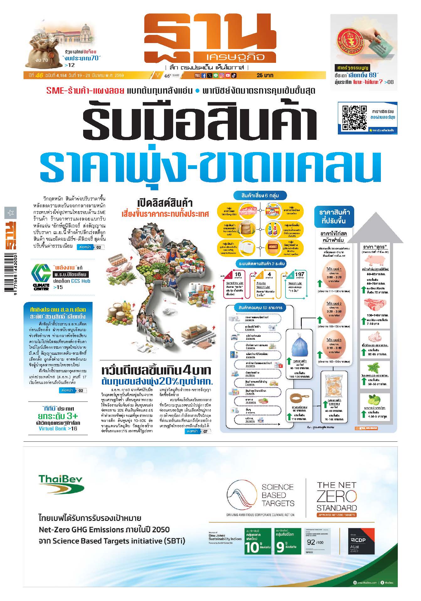 ฐานเศรษฐกิจ 19 - 21 March 2026